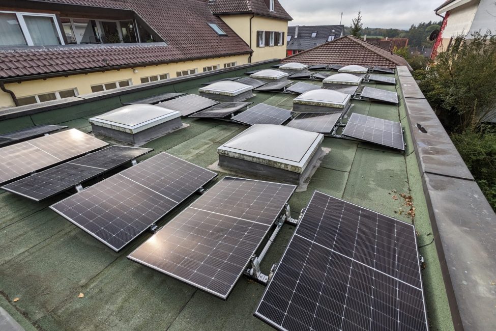 Schweizer Solaranlage